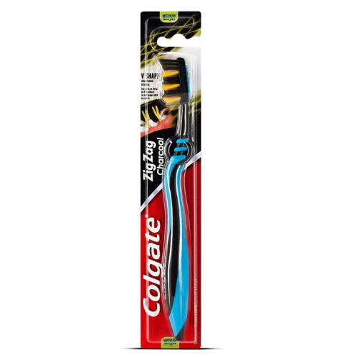 Colgate Zigzag Charcoal Orta Diş Fırçası - 1