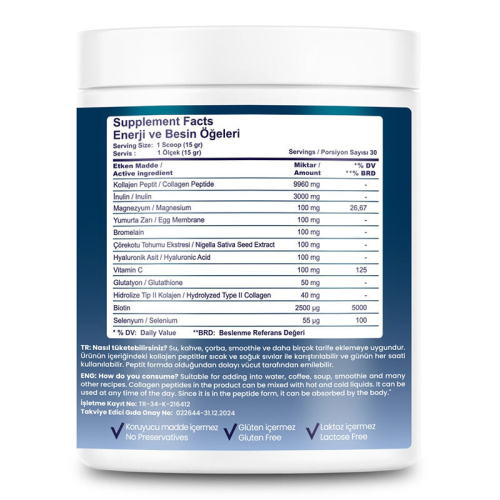 CollagenZ Collagen Peptides 450 gr - 2