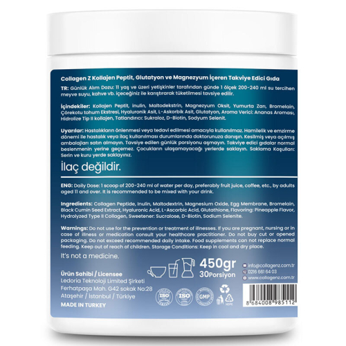 CollagenZ Collagen Peptides 450 gr - 3