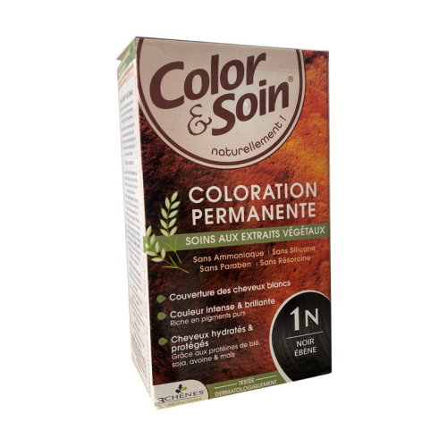 Color and Soin Saç Boyası 1N Siyah Güzellik - Color Soin