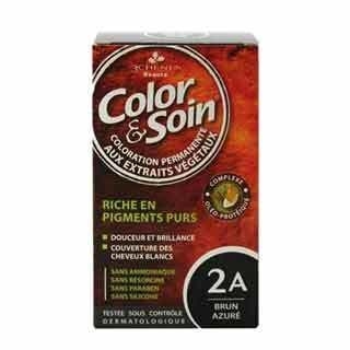 Color and Soin Saç Boyası 2A - Brun Azure Black - 1