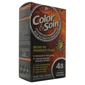 Color and Soin Saç Boyası 4B Brovni Kestanesi - 1