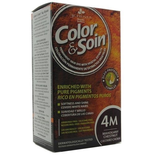 Color and Soin Saç Boyası 4M Maun Kestanesi - Color Soin