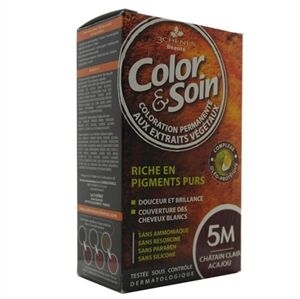Color and Soin Saç Boyası 5M Açık Maun Kestanesi - Color Soin
