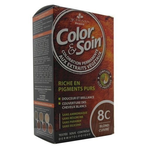 Color and Soin Saç Boyası 8C Bakır Sarısı - Color Soin