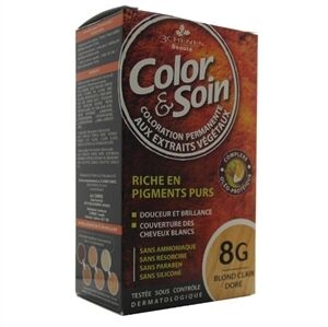 Color and Soin Saç Boyası 8G Açık Bakır Sarısı - Color Soin