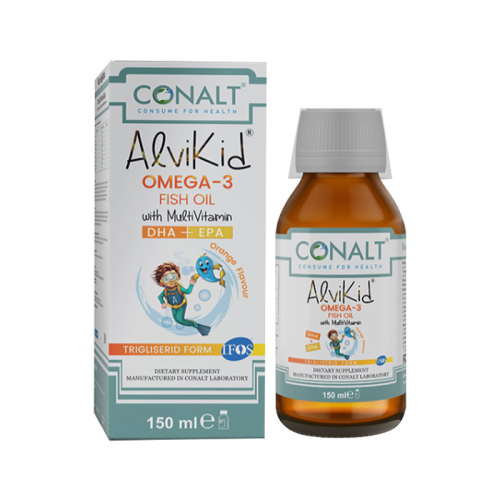 Conalt Alvikid Omega - 3 Sıvı Takviye Edici Gıda 150 ml - 1