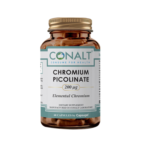 Conalt Chromium Picolinate 200 Mcg Takviye Edici Gıda 60 Kapsül - Conalt