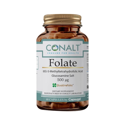 Conalt Folate 500 mcg Takviye Edici Gıda 60 Kapsül - 1
