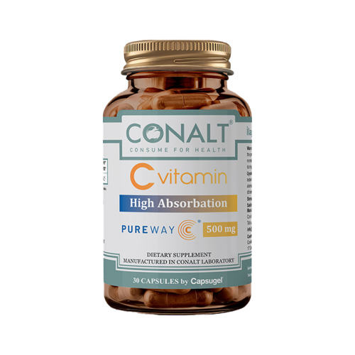 Conalt Vitamin C Takviye Edici Gıda 30 Kapsül - 1