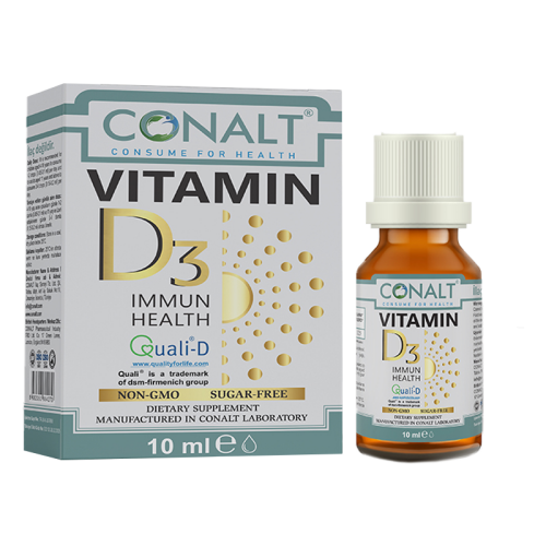 Conalt Vitamin D3 Takviye Edici Gıda 10 ml - 1