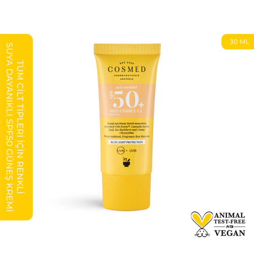 Cosmed Sun Essential SPF50+ Skinvisible CC Krem 30 ml - 3