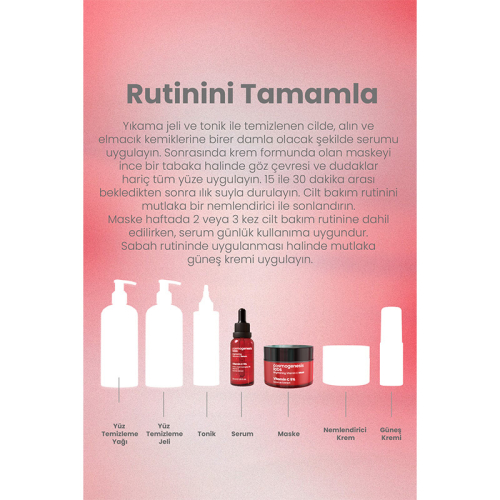 Cosmogenesis Labs Aydınlatıcı Nemlendirici Bakım Seti - 5