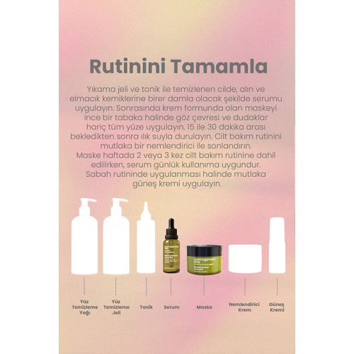 Cosmogenesis Labs Ginseng İçerikli Nemlendirici Bakım Seti - 5