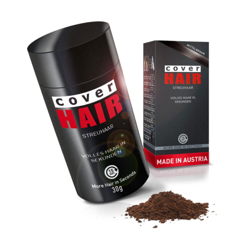Cover Hair Saç Fiberi Toz - Orta Kahve 30 gr - Cover Hair