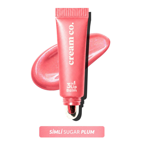 Cream Co 3in1 Lip Balm 10 ml - Shimmer Sugar Plum - Cream Co.