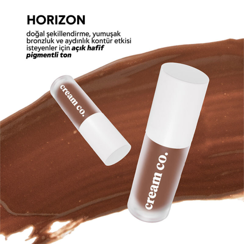 Cream Co. Glow Sculpt Bronzer Contour 5 ml - Horizon - 4