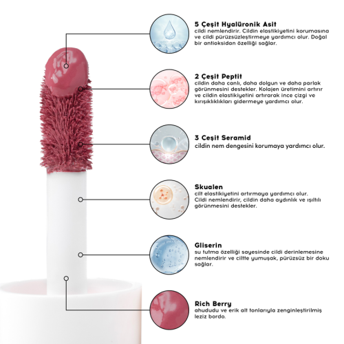 ​Cream Co Glow Tint 5 ml - 502 Rich Berry - 3