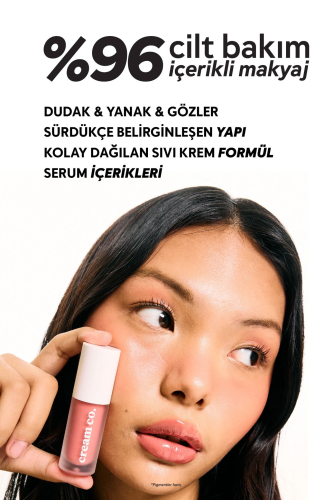 ​Cream Co Glow Tint 5 ml - Dusty Rose - 5