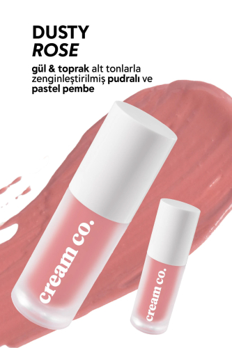 ​Cream Co Glow Tint 5 ml - Dusty Rose - 6