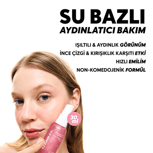 Cream Co. Hyaluronic Acid and Peptide Serum 30 ml - 3