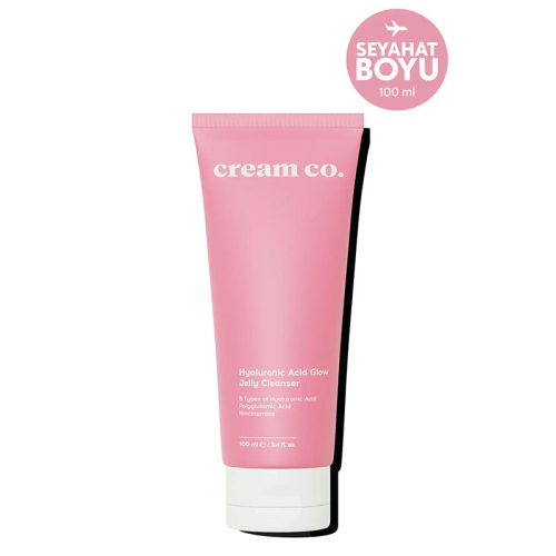 Cream Co. Hyaluronic Acid Glow Jelly Cleanser 100 ml - 2