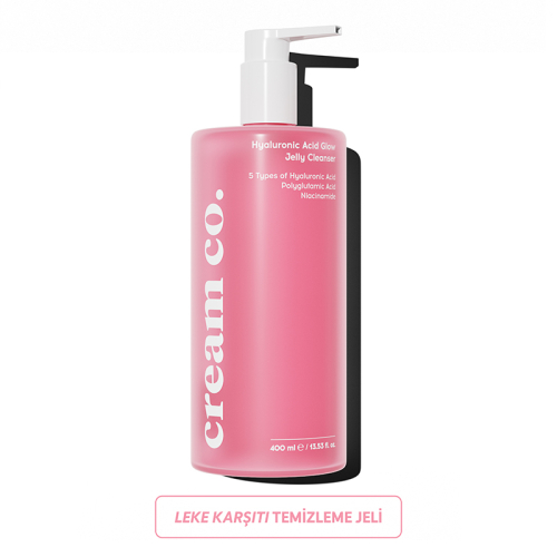 Cream Co. Hyaluronic Acid Glow Jelly Cleanser 400 ml - 2