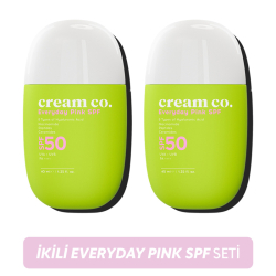 Cream Co. İkili Everyday Pink SPF Seti - 2