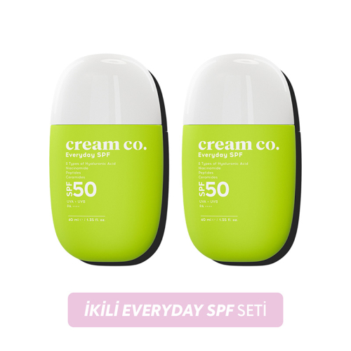 Cream Co. İkili Everyday SPF Seti - 2