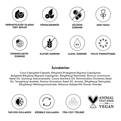 Cream Co. Lip Oil Gloss 5 ml - Raspberry - 4