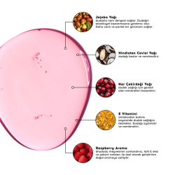 Cream Co. Lip Oil Gloss 5 ml - Raspberry - 3