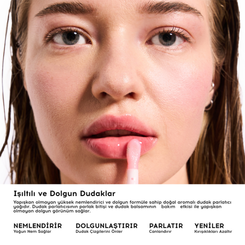 Cream Co. Lip Oil Gloss 5 ml - Raspberry - 2