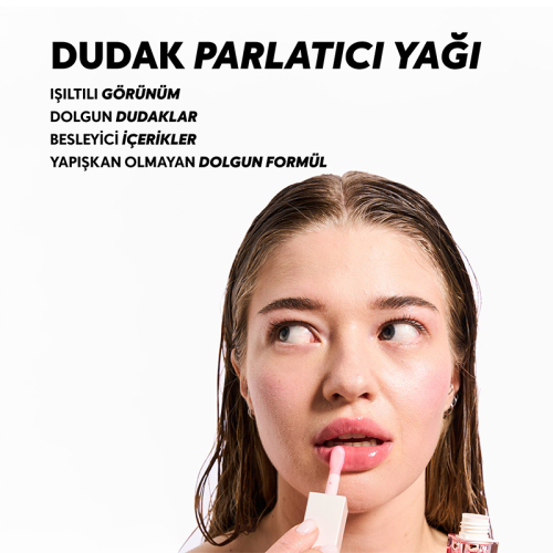 Cream Co. Lip Oil Gloss 5 ml - Raspberry - 3