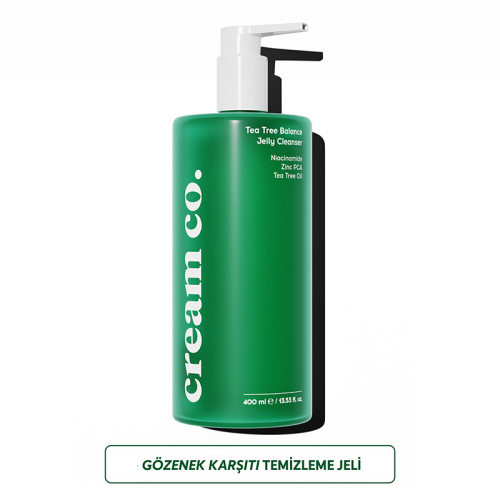 Cream Co. Tea Tree Balance Jelly Cleanser 400 ml - 2