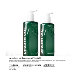 Cream Co. Tea Tree Balance Jelly Cleanser 400 ml - 2