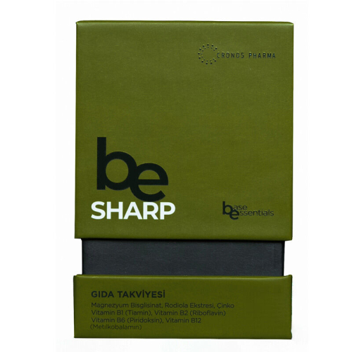 Cronos Pharma Be Sharp Takviye Edici Gıda 30 Bitkisel Kapsül - Cronos Pharma