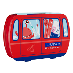 Curaprox Çocuk Seyahat Seti - Kırmızı - 1
