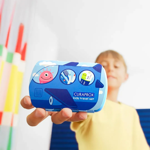 Curaprox Kids Travel Set - Mavi - 4