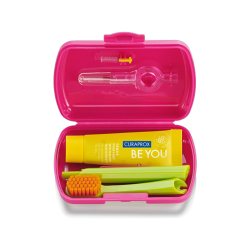 Curaprox Seyahat Seti - Koyu Pembe - 1