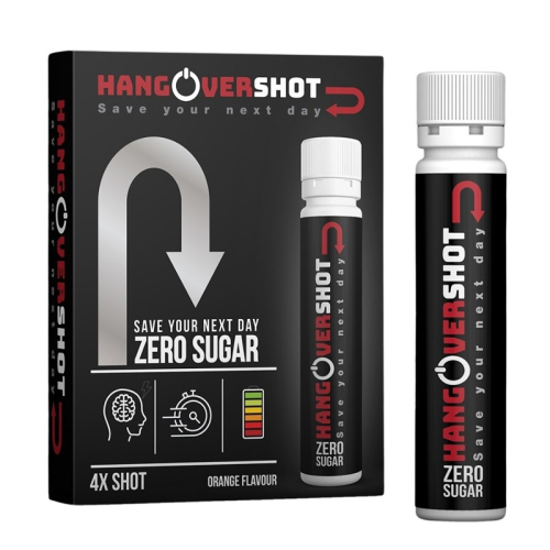 Dailyshot Well Works Hangover Shot Zero Sugar 25x 4ml Shot - Dailyshot