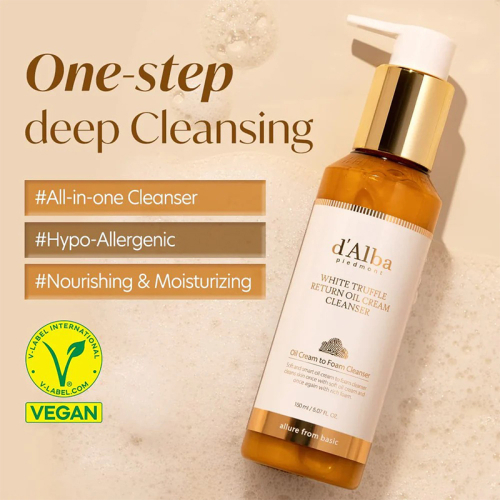 Dalba White Truffle Return Oil Cream Cleanser 150 ml - 7