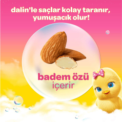 Dalin Badem Özlü Kolay Tarama Bebek Şampuanı 200 ml - 2
