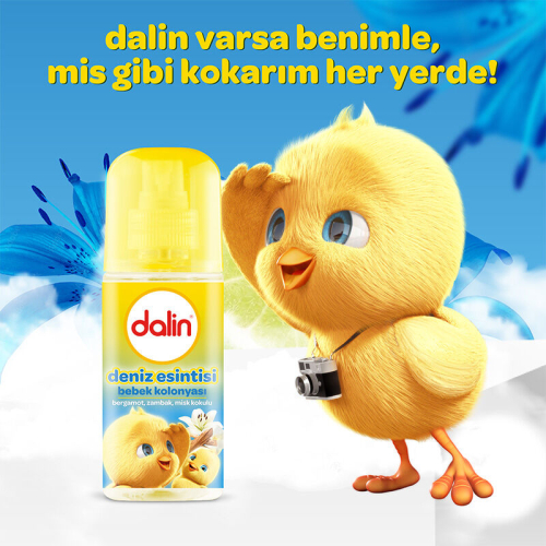 Dalin Bebek Kolonyası 100 ml - Deniz Esintisi - 3