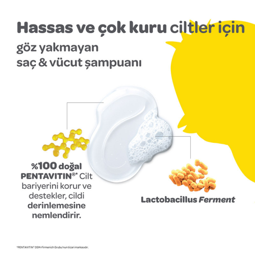 Dalin Care Saç ve Vücut Şampuanı 400 ml - 4