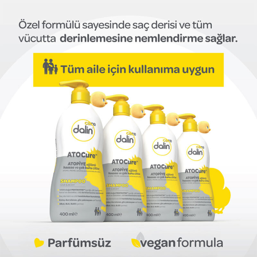 Dalin Care Saç ve Vücut Şampuanı 400 ml - 3