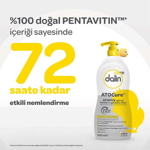 Dalin Care Nemlendirici ve Besleyici Bakım Losyonu 500 ml - 7