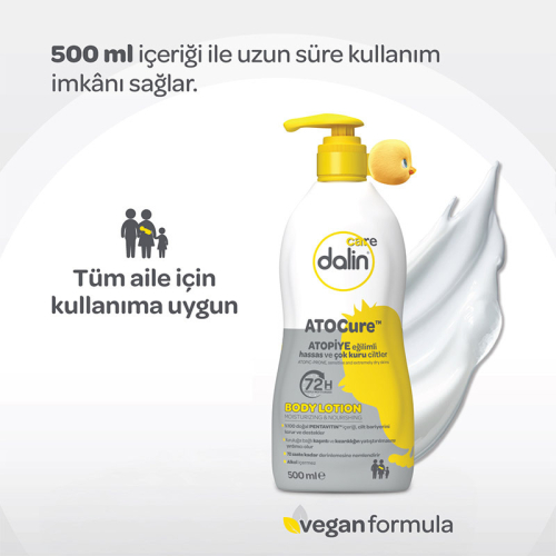 Dalin Care Nemlendirici ve Besleyici Bakım Losyonu 500 ml - 5