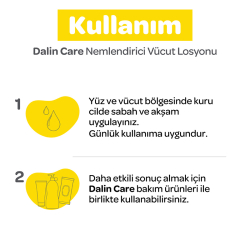 Dalin Care Nemlendirici ve Besleyici Bakım Losyonu 200 ml - 4