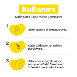 Dalin Care Saç ve Vücut Şampuanı 200 ml - 4