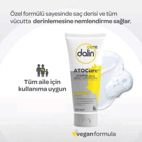 Dalin Care Saç ve Vücut Şampuanı 200 ml - 4
